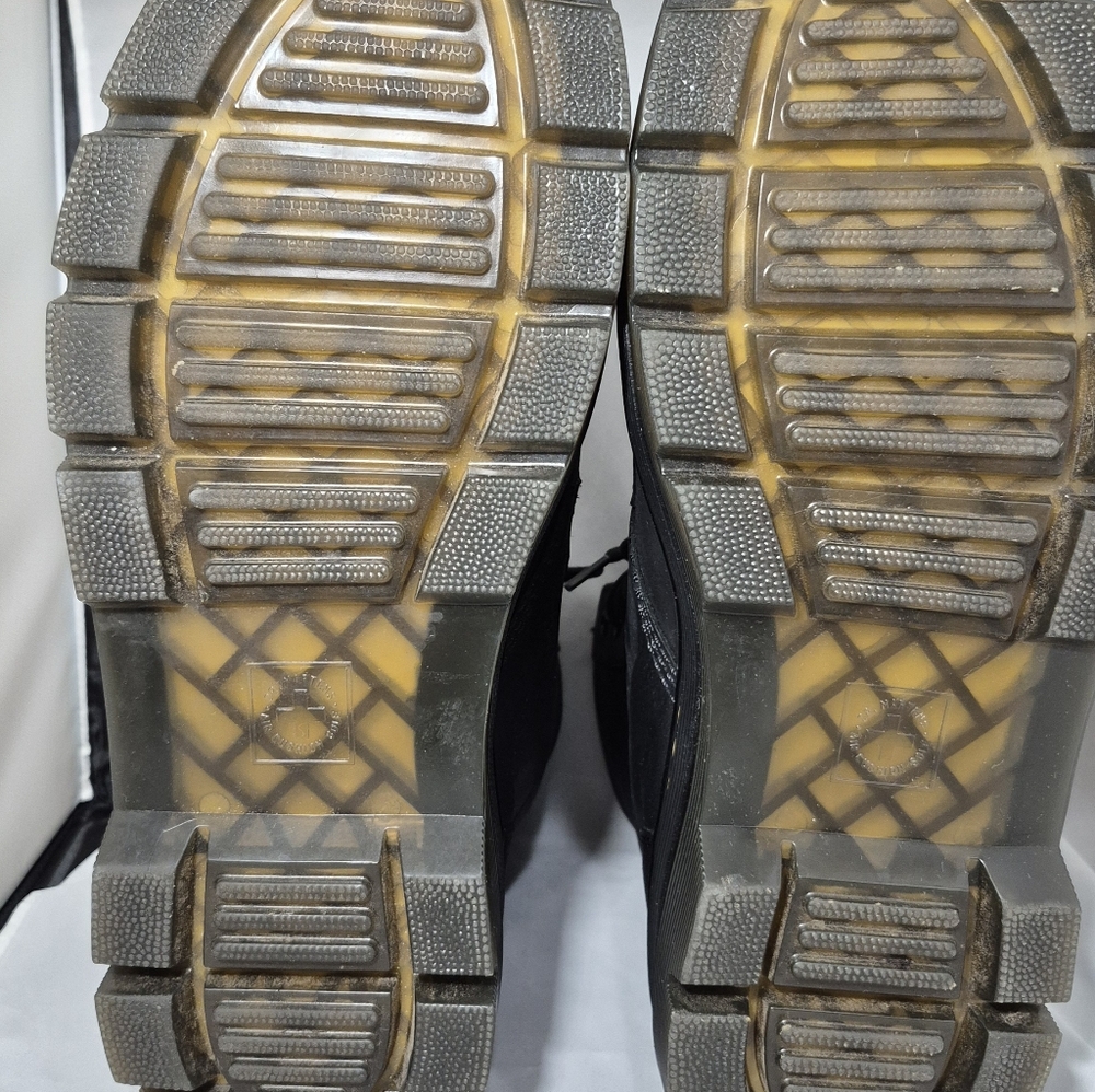 DR.MARTENS COMBS Leather Casual Boots 8 Eyelet Men's Size 13 - Picture 10 of 13